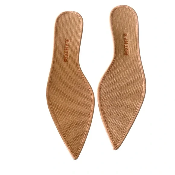 Rothy’s The Point Tangerine Washable Comfort Flat Size 10.5 - Picture 10 of 13